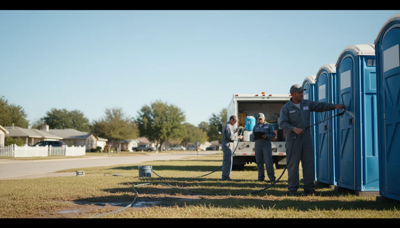 Long-Term Portable Toilet Rental in Willow Springs, IL near me